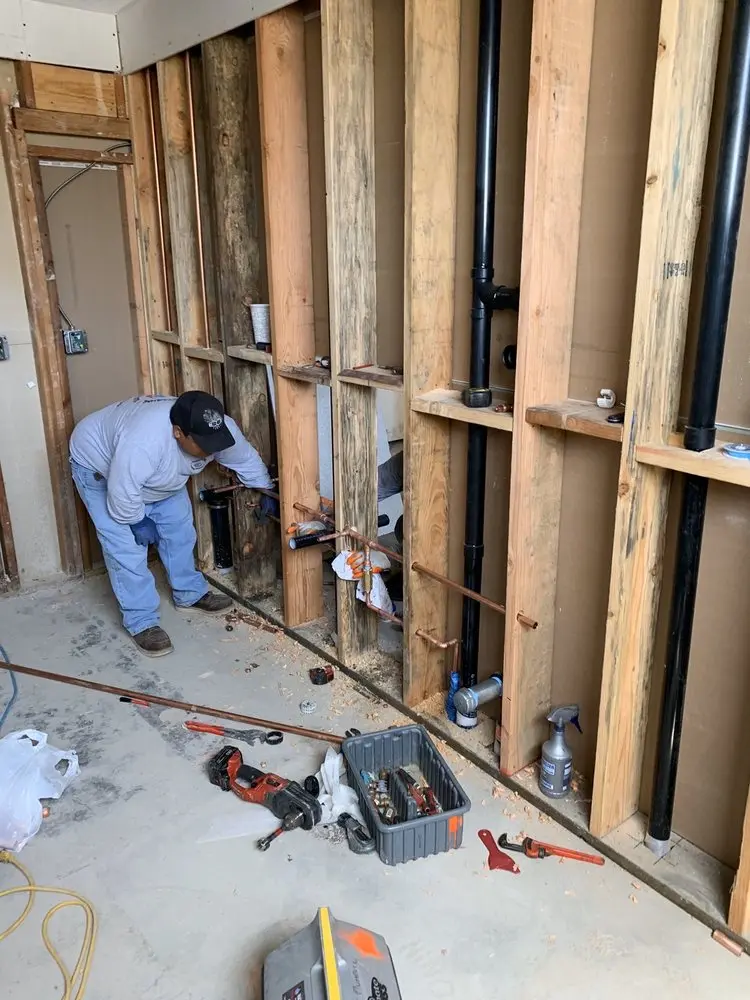 Commercial rough-in plumbing for Trenchless Sewer Repair in Gilliam
